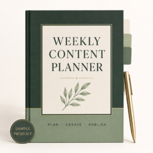 Weekly Content Planner
